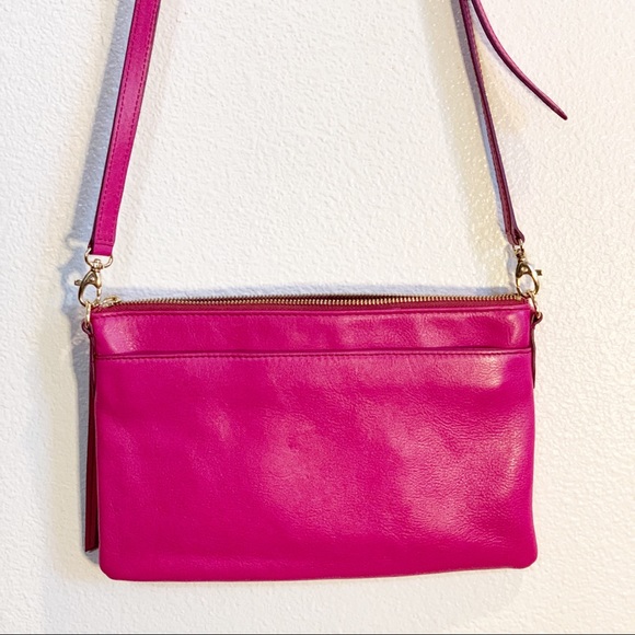 Fossil Bags Fossil Sydney Fuchsia Crossbody Nwot Poshmark